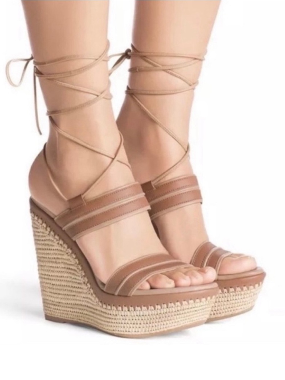 STUART WEITZMAN PLATFORM ESPADRILLES